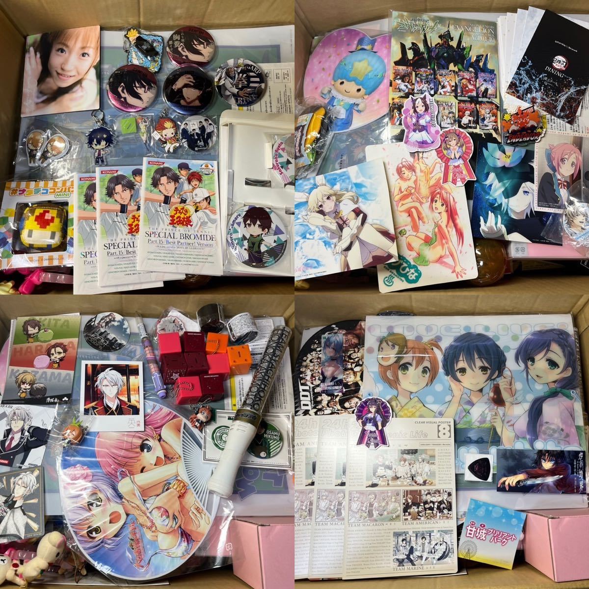 C③ 超大量グッズまとめ売り 美少女 乙女系 缶バッジ 鬼滅の刃 あん  