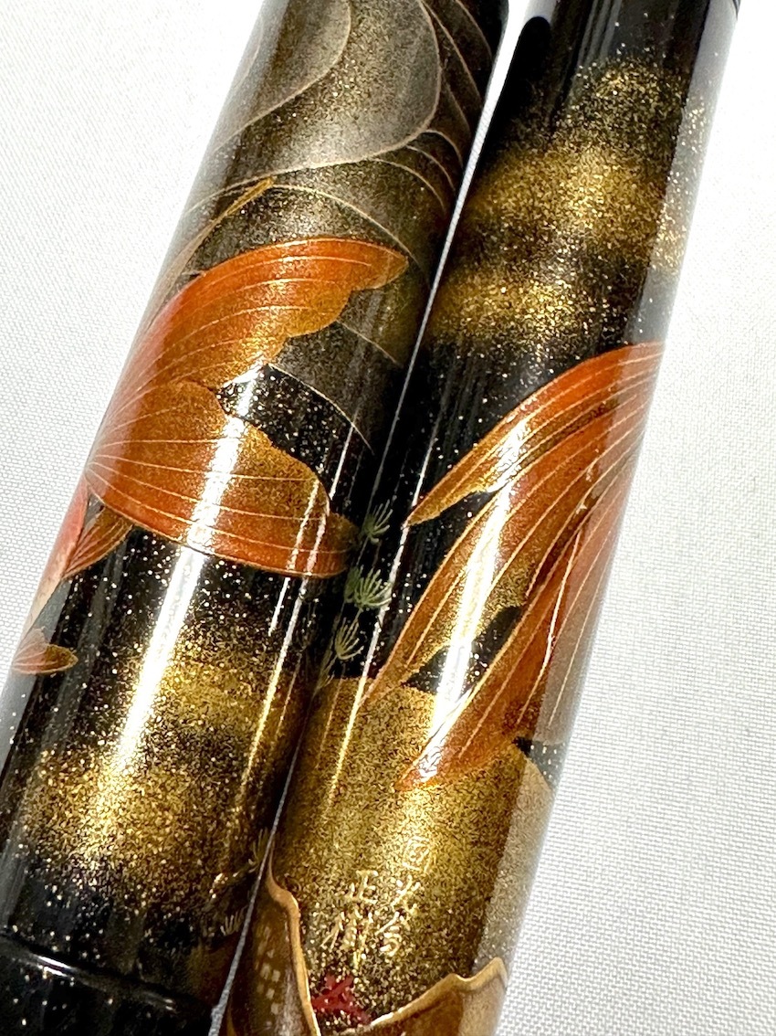 ■ ナミキ エンペラー 金魚 ５０号 千田正樹作 大型蒔絵 万年筆 パイロット NAMIKI ■_5