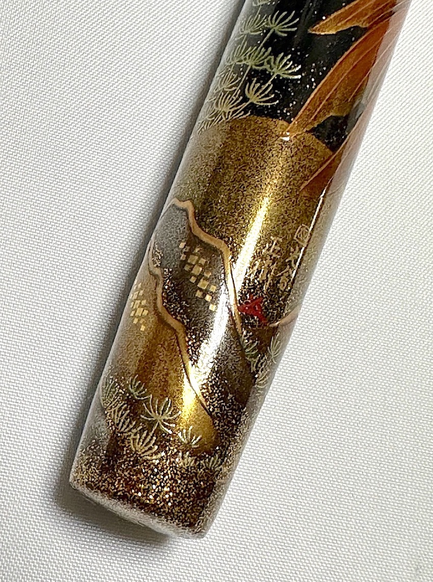 ■ ナミキ エンペラー 金魚 ５０号 千田正樹作 大型蒔絵 万年筆 パイロット NAMIKI ■_8