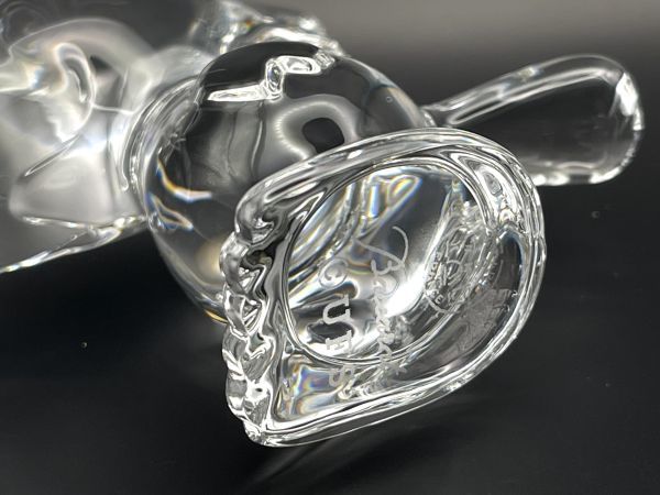 Baccarat バカラ スヌーピー ウッドストック 置物 フィギュリン 【公式
