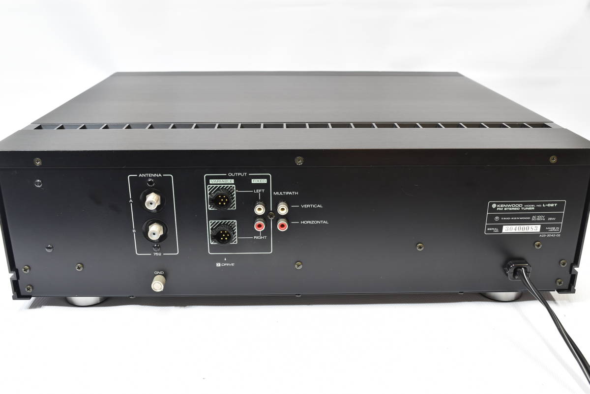 L-02T KENWOOD ケンウッド FMステレオチューナー 最高級FMステレオ 