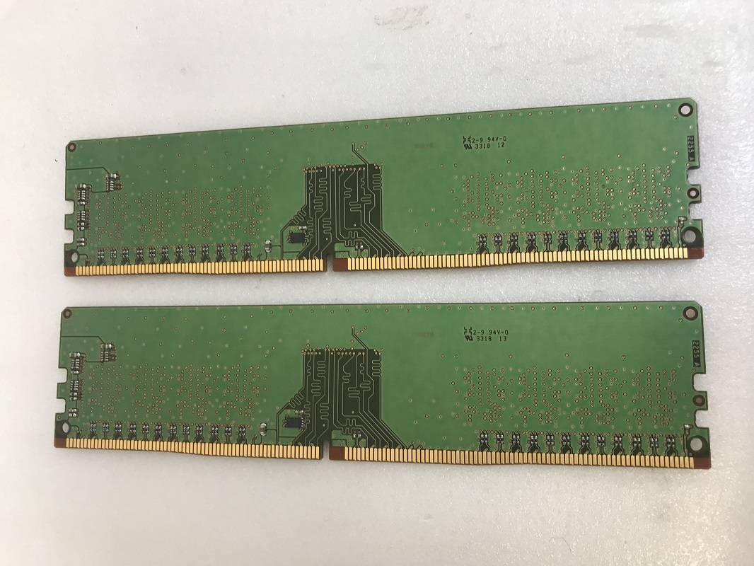 MICRON PC4-2666V-UA2-11 8GB 2枚 16GB DDR4 デスクトップ用メモリ PC4