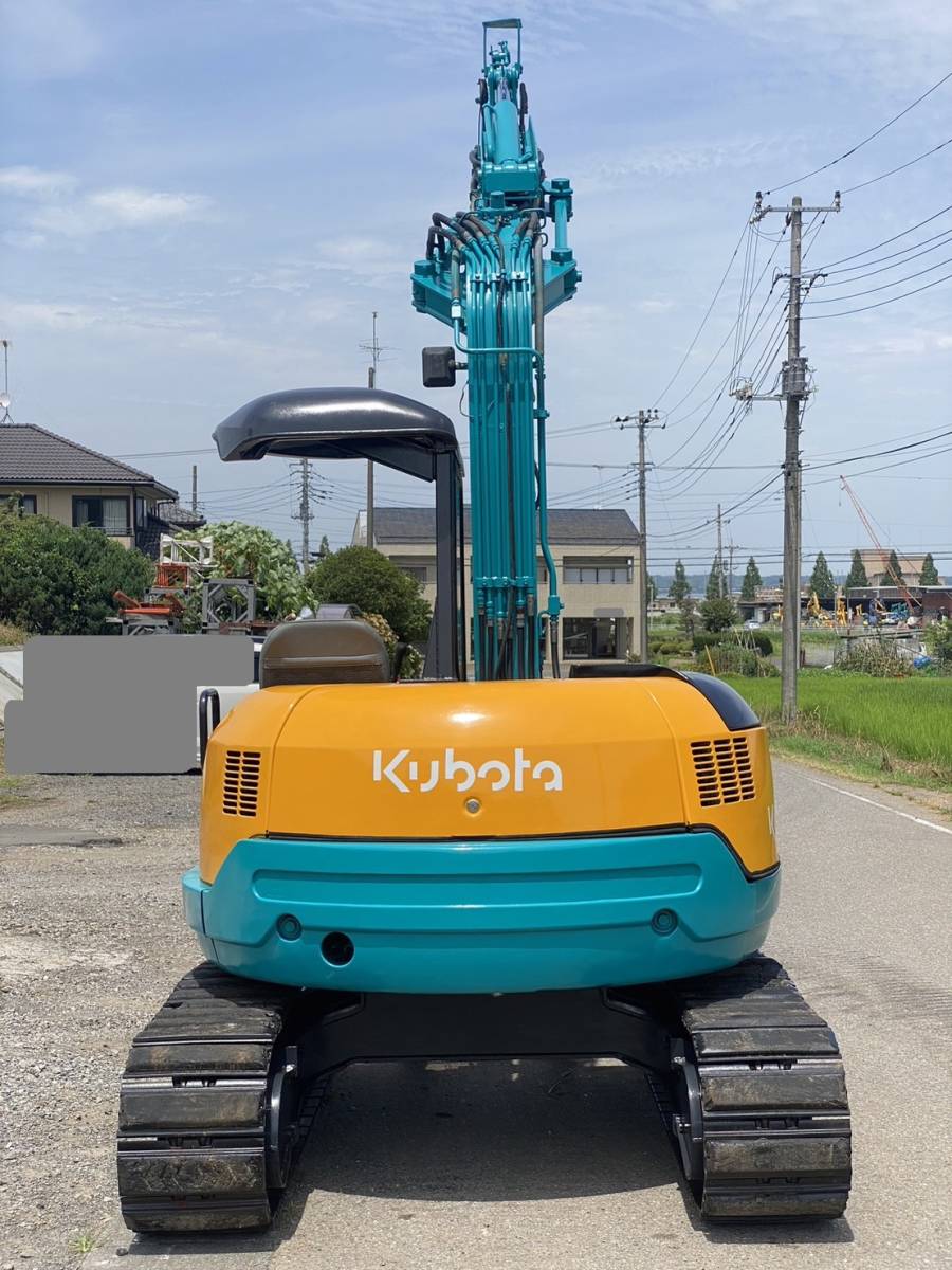 U-0068 クボタ RX502 5tクラス 油圧ショベル ユンボ バックホー 