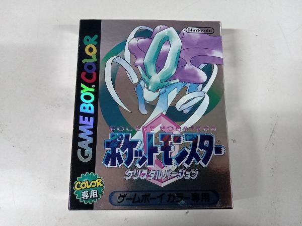 ポケットモンスター クリスタルバージョン ゲームボーイカラーソフト
