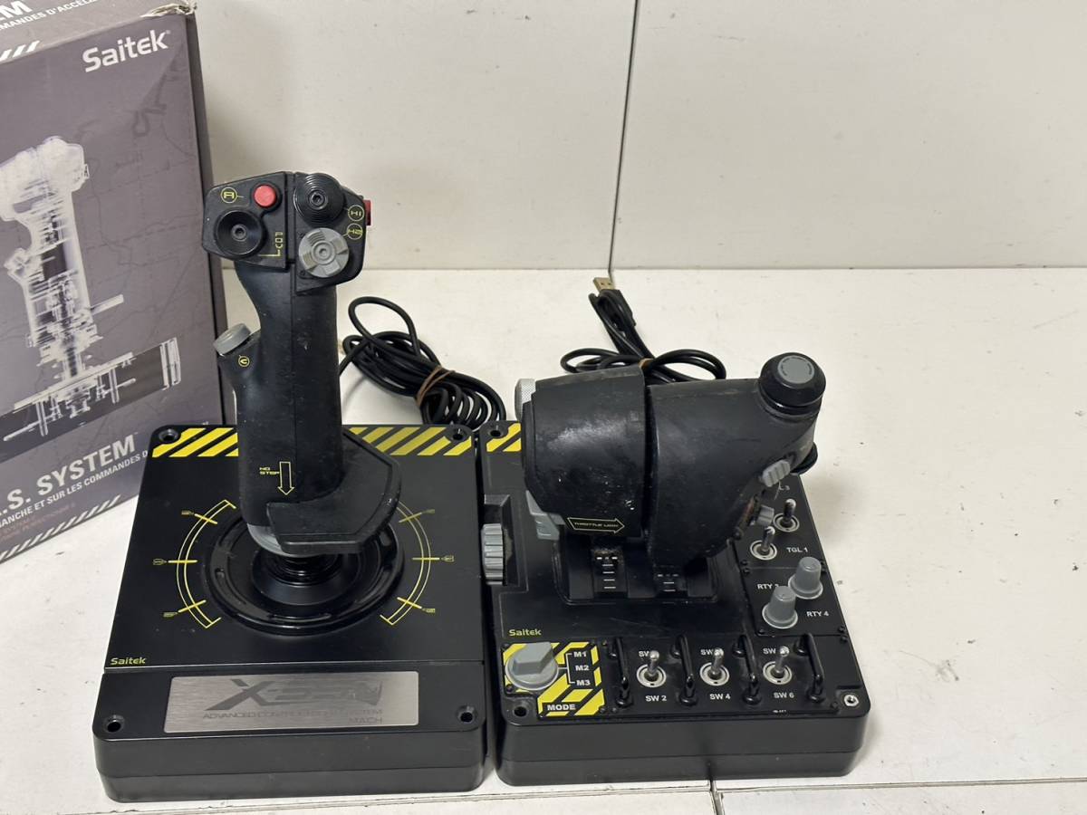 Saitek Pro Flight X-55 Rhino サイテック フライトコントローラー