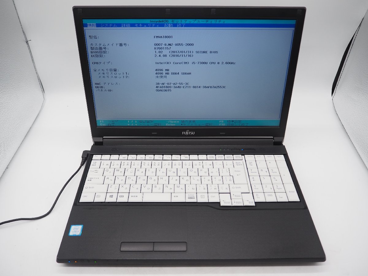 Fujitsu A577 LifeBook Intel Core FMV 7th : 15.6 LIFEBOOK A577⁄P 