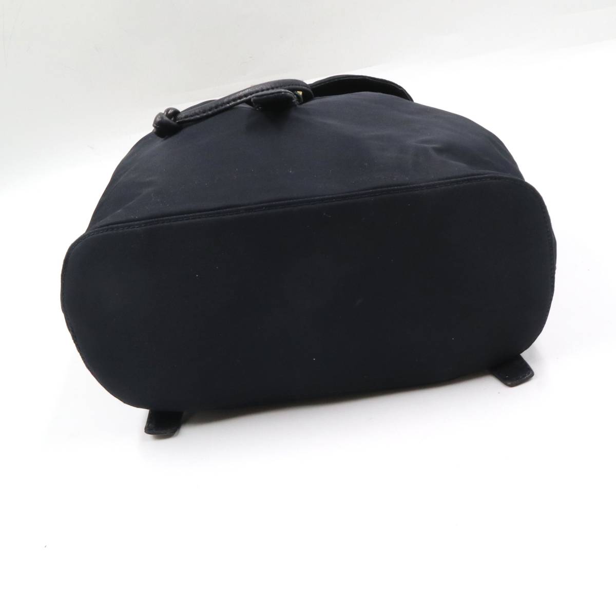 ☆PRADA プラダ テスートナイロン×レザー チェーン 巾着型 リュック 