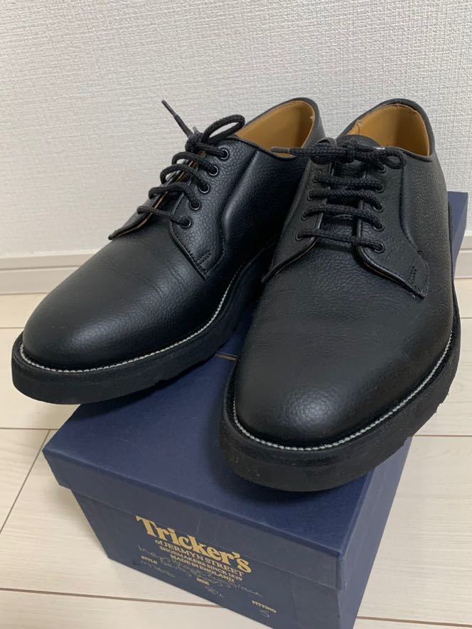 トリッカーズ　プレーントゥ　8.5 26.5cm 美品