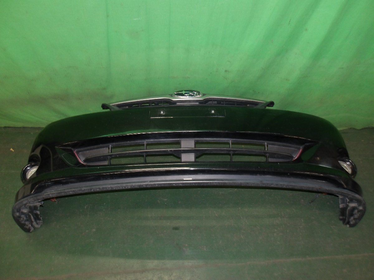 ◎【個人宅発送不可】スバル　インプレッサ　GH8/GH7　純正　フロントバンパー　グリル/フォグ付　フォグLEDバルブ　57704FG041　32J/クロ