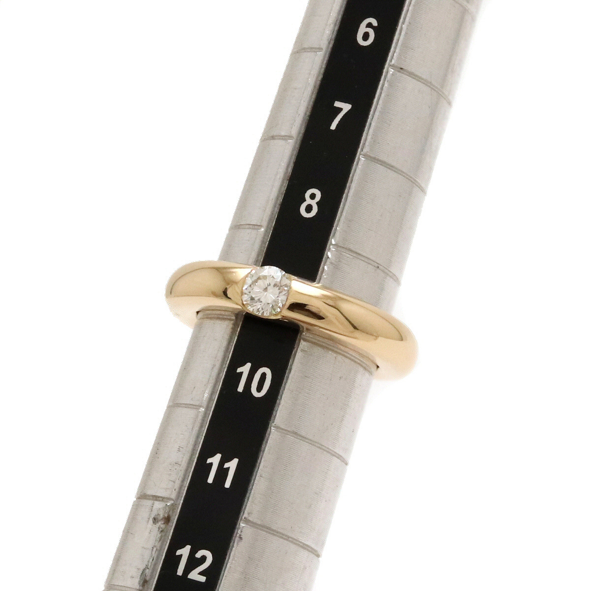 新品仕上げ済】Cartier カルティエ エリプス ダイヤモンド リング 指輪