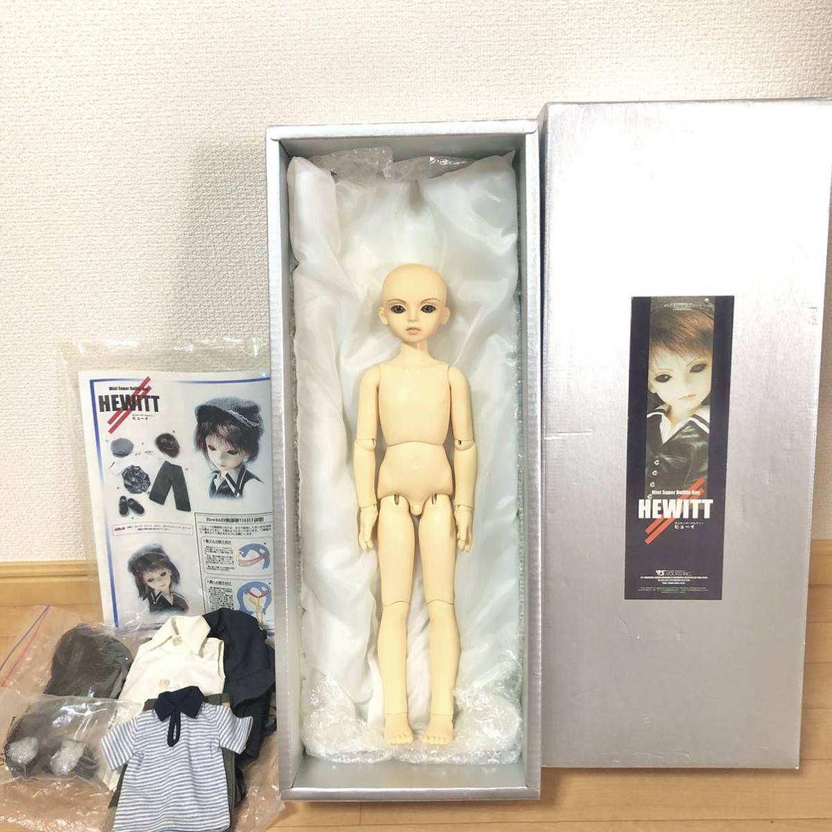 ボークス スーパードルフィー MSD 男の子 ヒューイ 1st キャストドール  