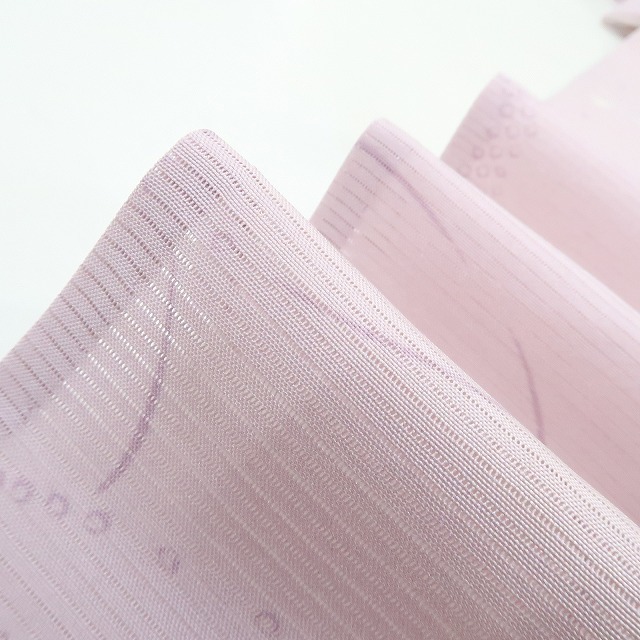 ゆめsaku2 専用出品 絽 蜻蛉 夏着物 仕付け糸付“頬染める水面から