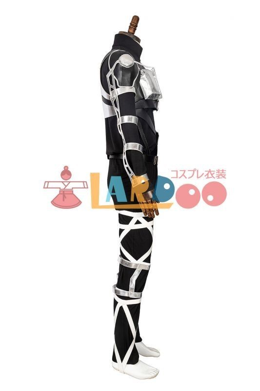 cox250進撃の巨人 The Final ファイナルシーズン 調査兵団 自由の翼 新立体機動装置 リヴァイ コスプレ衣装_6