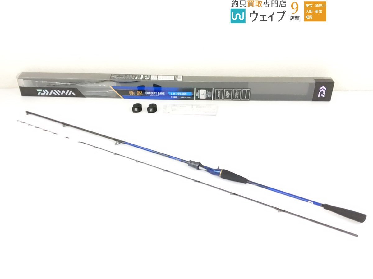 ダイワ 極鋭 CG コンセプトゲームL H-225 AGS 未使用 L H-225 ダイワ