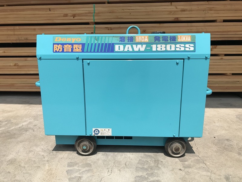 溶接発電機 デンヨーディーゼルエンジン溶接機 Denyo TLW-300SSWK