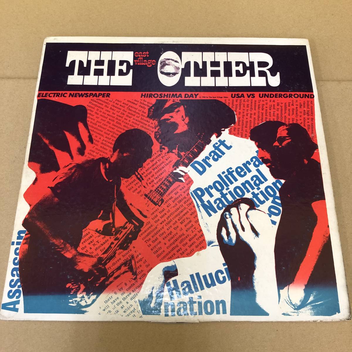 (LP) V.A. - The East Village Other 1034 ESP Disk アメリカ盤 Andy Warhol / Velvet Underground /etc