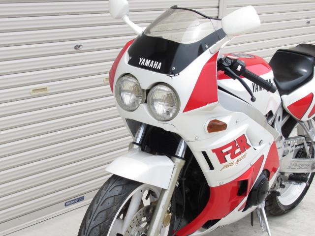 茨城 実働 現状 ヤマハ FZR 400 1WG 好調 低走行 ストロボ 書無 鍵付 