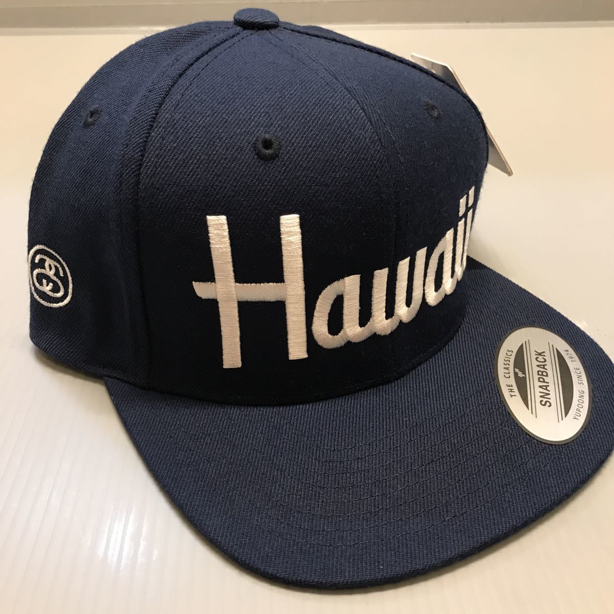 タグ付 STUSSY Hawaii ステューシー ホノルル ハワイ 限定 刺繍 