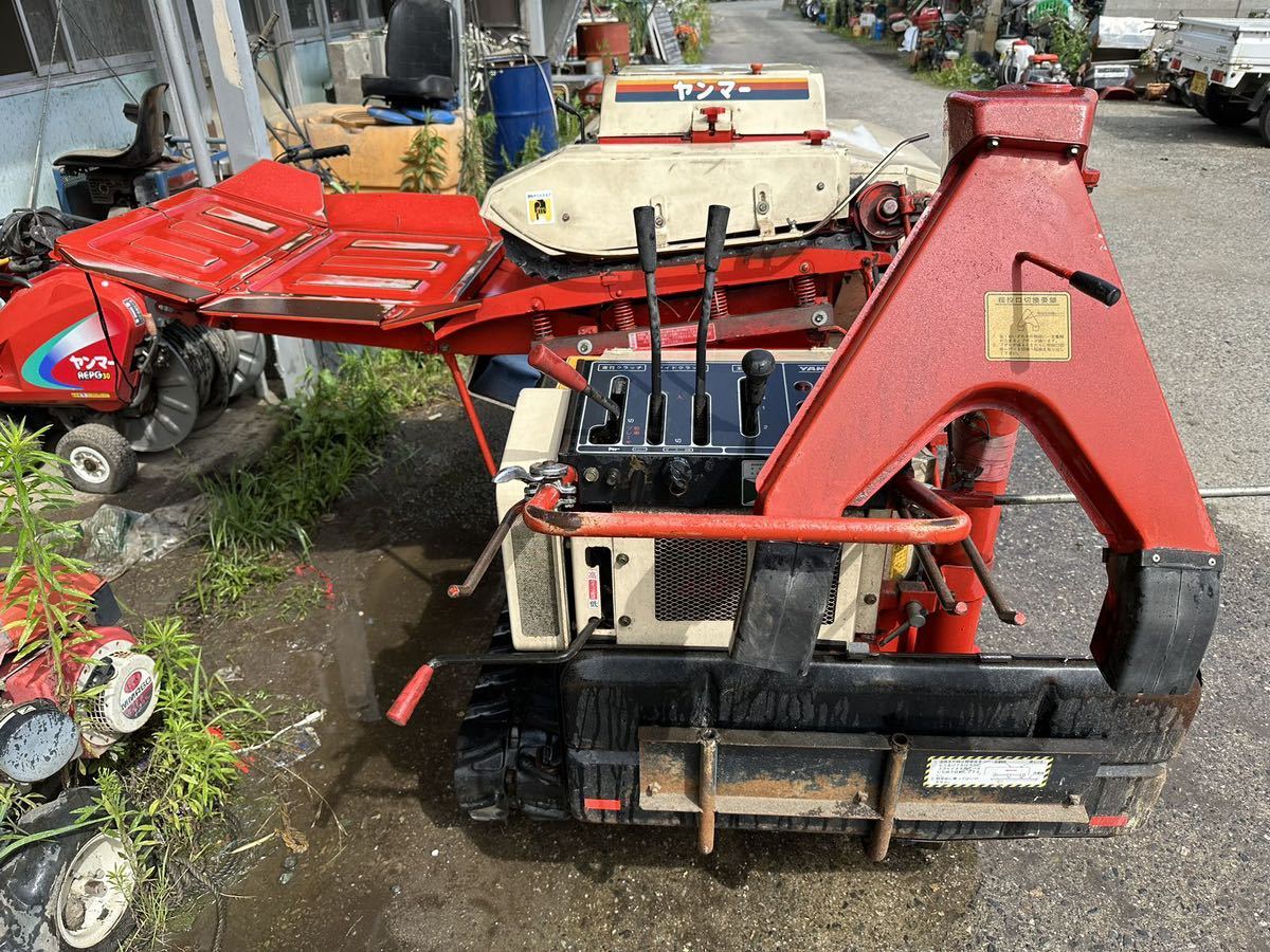 飯田市発　ヤンマー　自動脱穀機　PKD600D