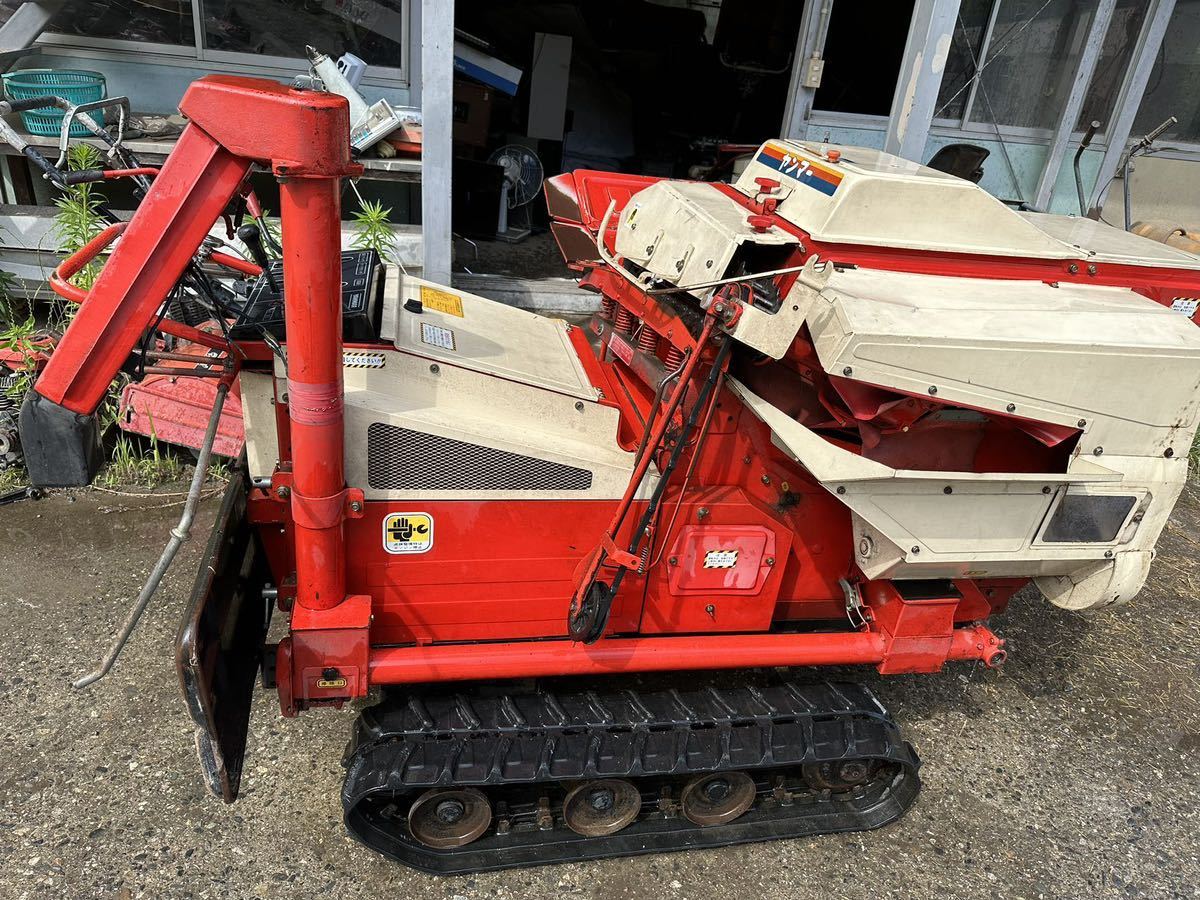 飯田市発 ヤンマー 自動脱穀機 PKD600D