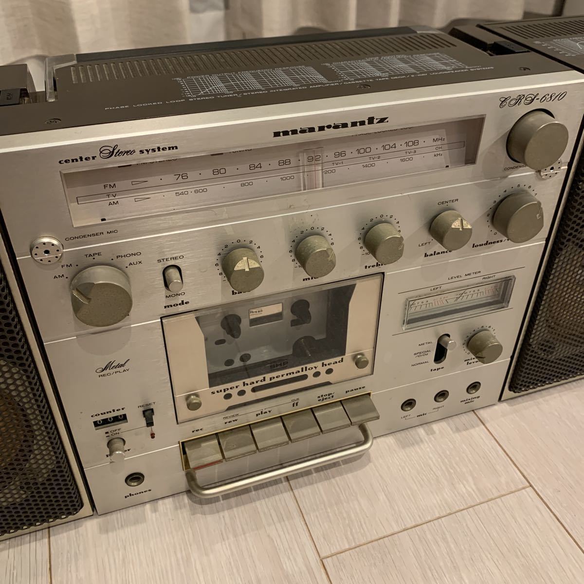 Yahoo!オークション - MRANTZマランツCRS-7800大型ラジカセ現状品ジャ