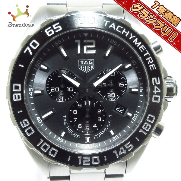 TAG Heuer(タグホイヤー) 腕時計 フォーミュラ1 CAZ1011.BA0842 メンズ SS/クロノグラフ ダークグレー