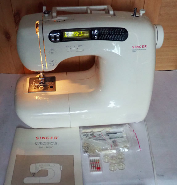 ○ SINGER シンガー ミシン コンピューターミシン T6900 簡易動作確認