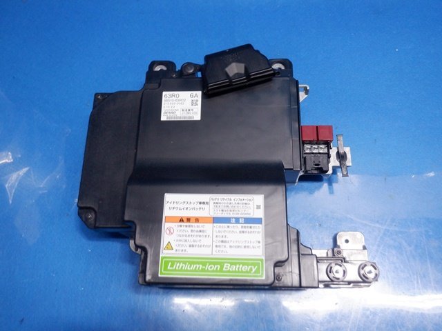 ワゴンR　MH55S　アイドリングストップバッテリー　管理番号　4634