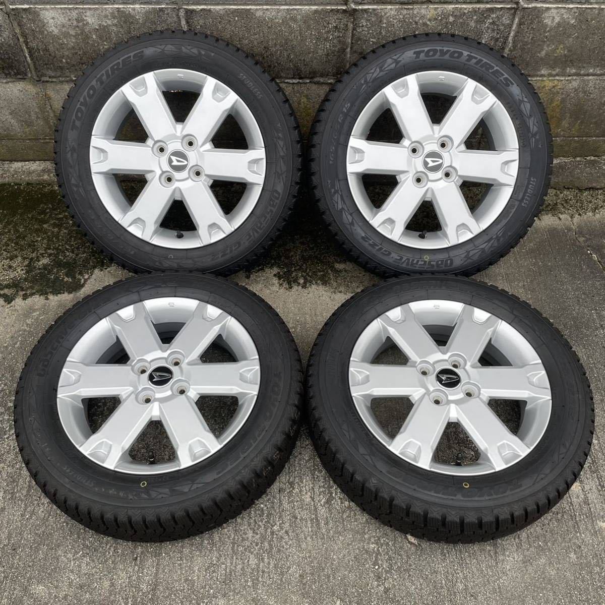 新車外し！ダイハツ タフト 純正 15インチスチールホイール 4本セット