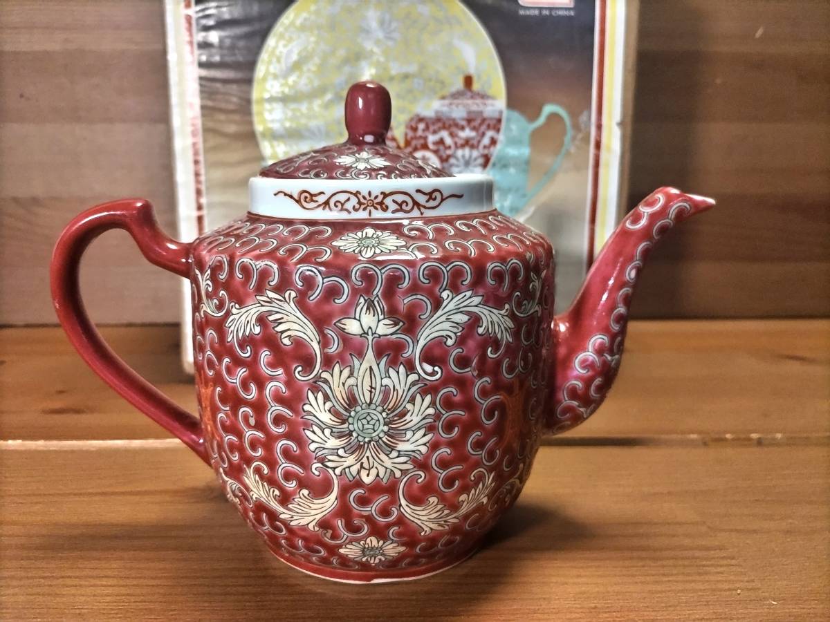 陶磁器 急須 セット 中国製 旅行ティーセット 茶器セット 携帯用 軽量 