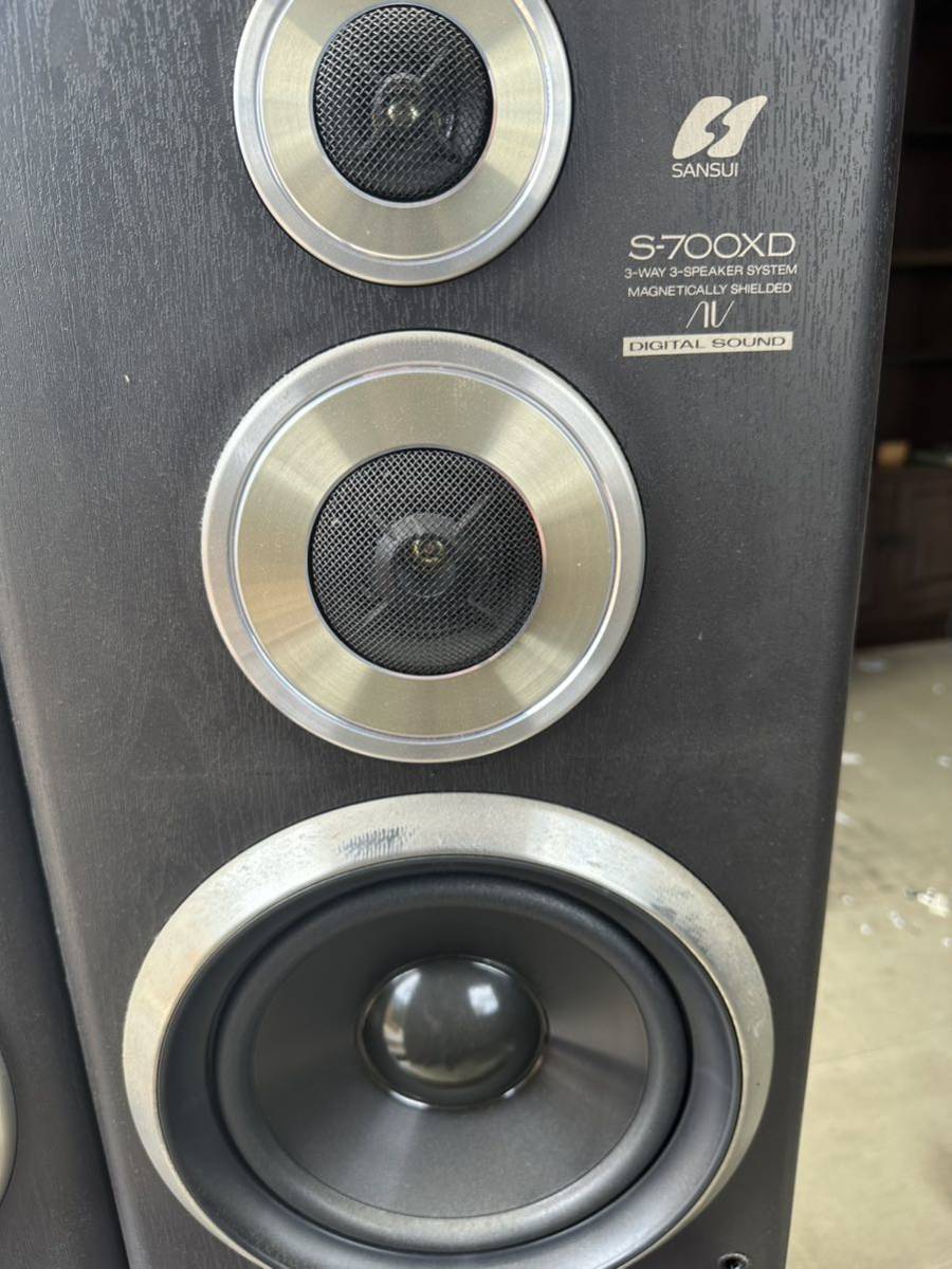 サンスイ スピーカー S-700XD Sansui s-700xd SANSUI S-700XD スピーカー 2ウェイバスレフ型 Yahoo