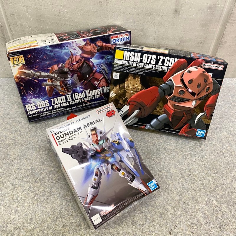 部品 3点セット HG 機動戦士ガンダム THE ORIGIN シャア専用ザクII 