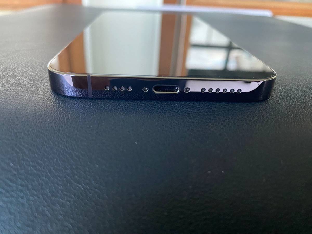 Apple iphone14 Pro MAX ☆ 128GB ☆ MQ993J/A ☆ ディープパープル