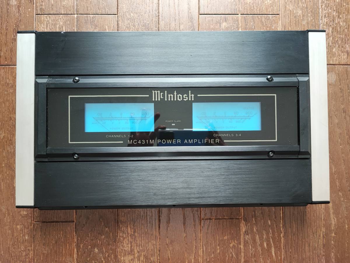 送料無料　マッキントッシュ　MC431M 4chパワーアンプ　Mcintosh_1