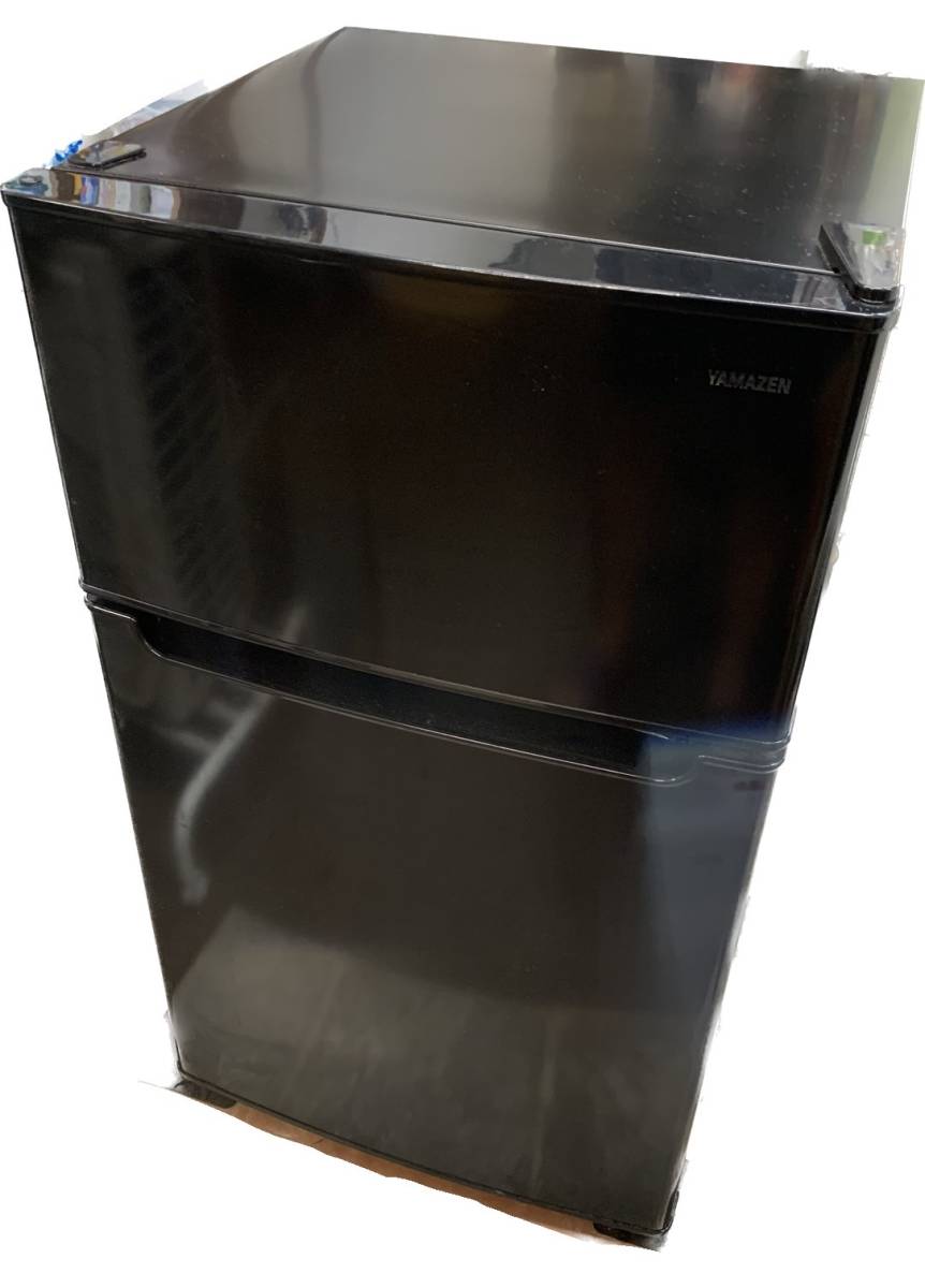極美品 山善（YAMAZEN）のコンパクト1ドア電気冷蔵庫 25年製 YAMAZEN