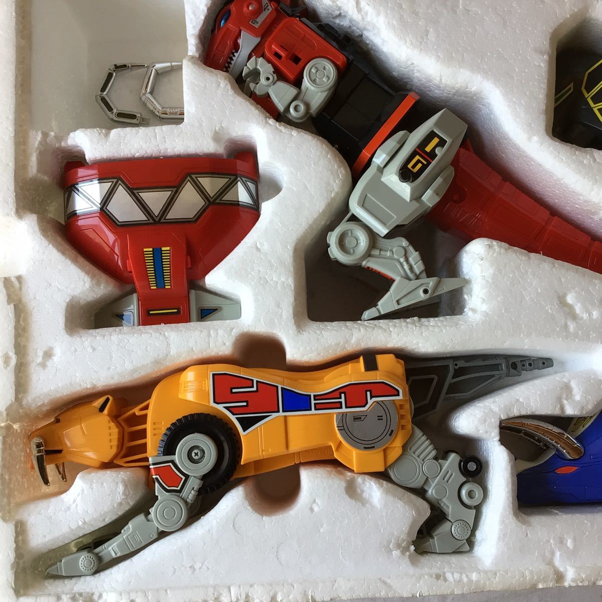 当時物 バンダイ 恐竜戦隊ジュウレンジャー 進化合体 DX 大獣神 