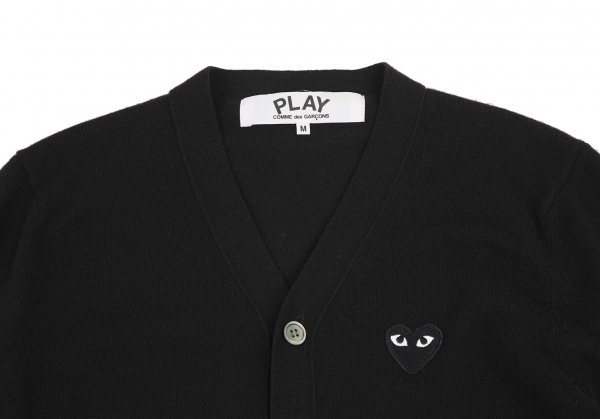 プレイ コムデギャルソンPLAY COMME des GARCONS ハートワッペンニット 