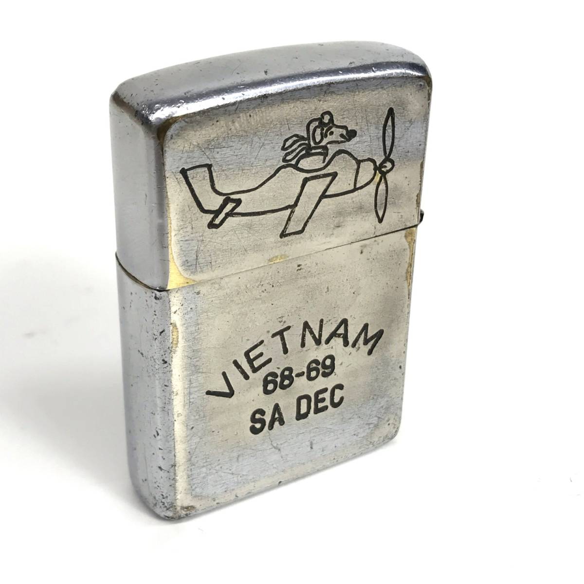 KZ6433☆Zippo : 1968年 SNOOPY ベトナムジッポー☆ヴィンテージ