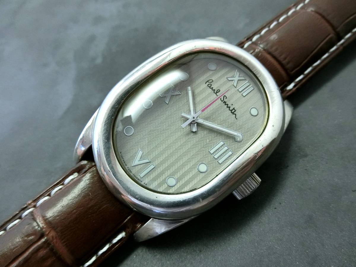 5.25万！美品！仕上済！】ポールスミス腕時計シルバーsv925 paul smith 