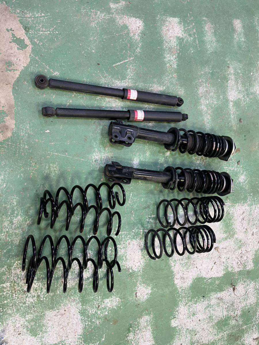 RSR Ti2000 ローダウン 純正サスペンション前後セット エッセ L235S