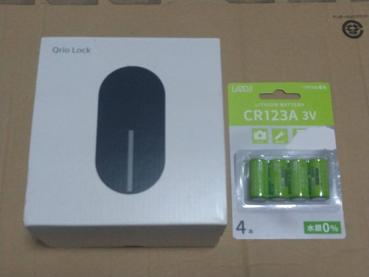 Qrio Lock キュリオロック Q-SL2 ブラック 黒 スマートロック 新品電池交換済み 動作確認済み