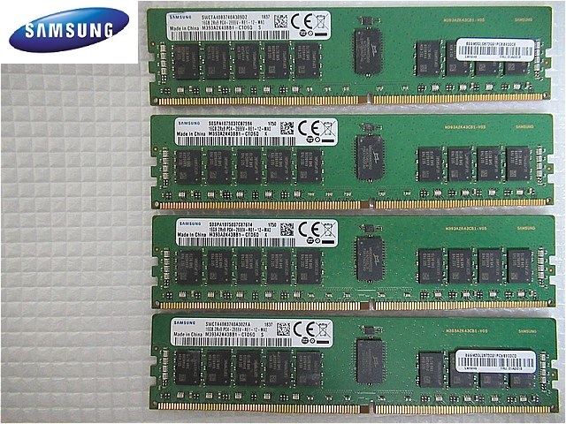 メモリ 8GB PC4-2400T DDR4-3200 2枚 中古 在庫僅少【今週のサーバー