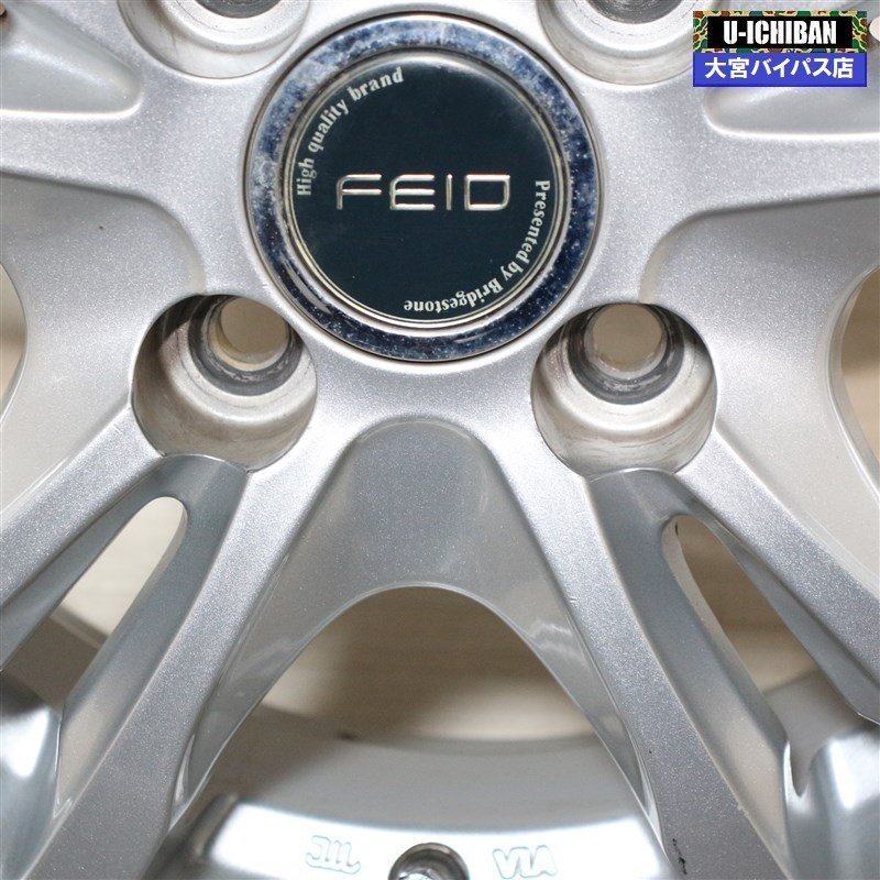 HOT ワゴンR モコ ライフ ムーヴ 軽自動車 冬用ホイールに FEID 4.5-13+35 4H100 13インチ ホイール4本セット _○004