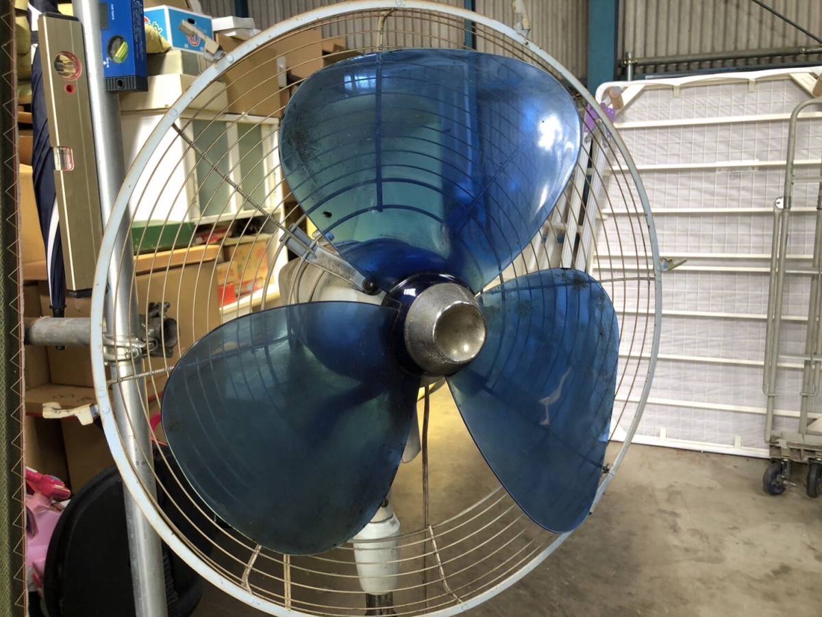 昭和レトロ Fuji Electric YA-357B 大型扇風機ジャンク品④ 昭和レトロ