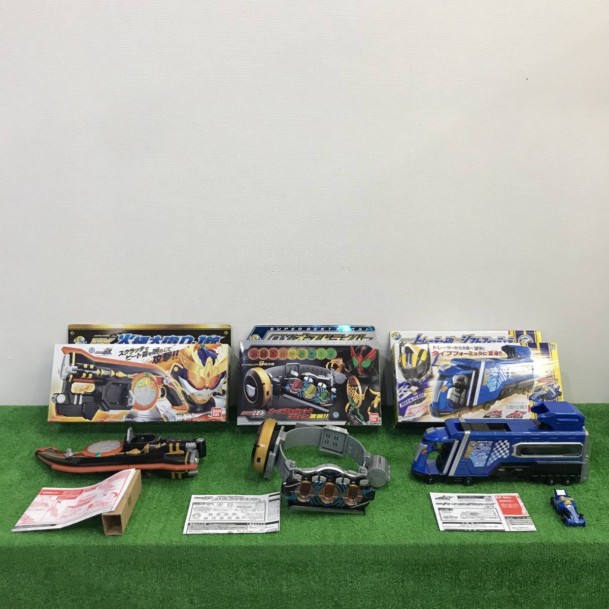 新作入荷，大得価 玩具 仮面ライダー 鎧武 ドライブ フォーゼ DXオーズドライバー DX火縄大燈DJ銃 DXトレーラー砲 まとめ 計3点 T230718-50(仮面ライダー)｜売買されたオークション情報、yahooの商品情報をアーカイ 仮面ライダー