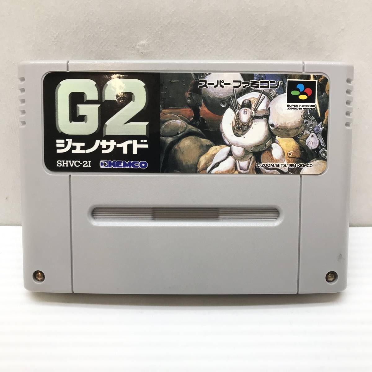 ☆中古品☆KEMCO ケムコ スーパーファミコンソフト G2ジェノサイド