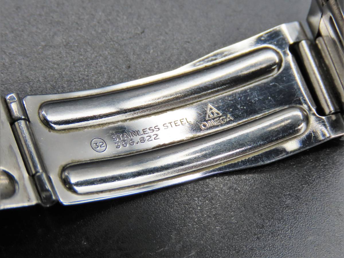 オメガ 純正ブレス 金メッキ 1037 ジャンク 美品 1円～! ジャンク品☆正規品 OMEGA オメガ ジュネーブ 自動巻き デイト