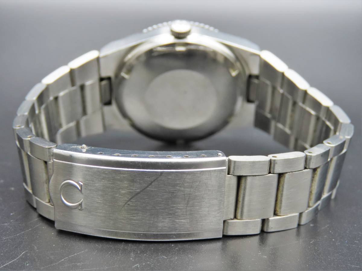 オメガ 純正ブレス 金メッキ 1037 ジャンク 美品 1円～! ジャンク品☆正規品 OMEGA オメガ ジュネーブ 自動巻き デイト