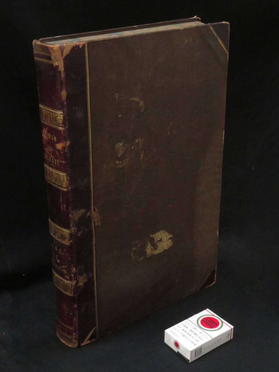 洋書8【銅版画多数！イングランド ヨークの地誌1】トーマス・ダナム・ウィテカー 1816年 大型本 19世紀初期 古洋書 英国 イギリス 歴史