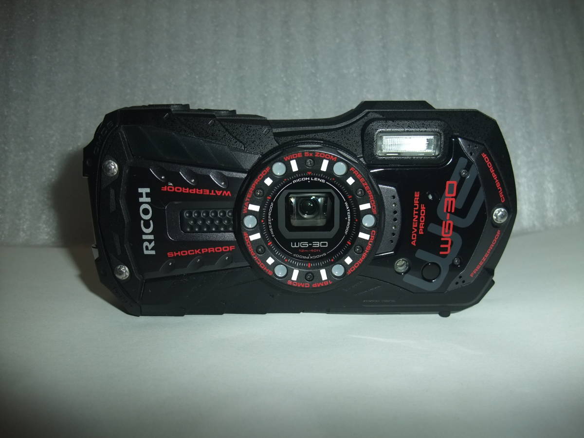 リコー WG-30 防水 耐衝撃 RICOH WG-30 リコー CALS 防水・防塵